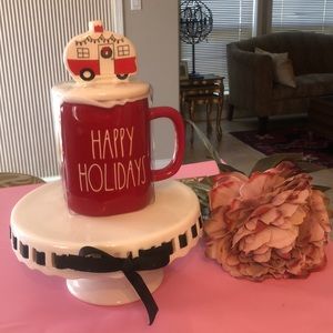 New Rae Dunn Lidded Holiday Mug
